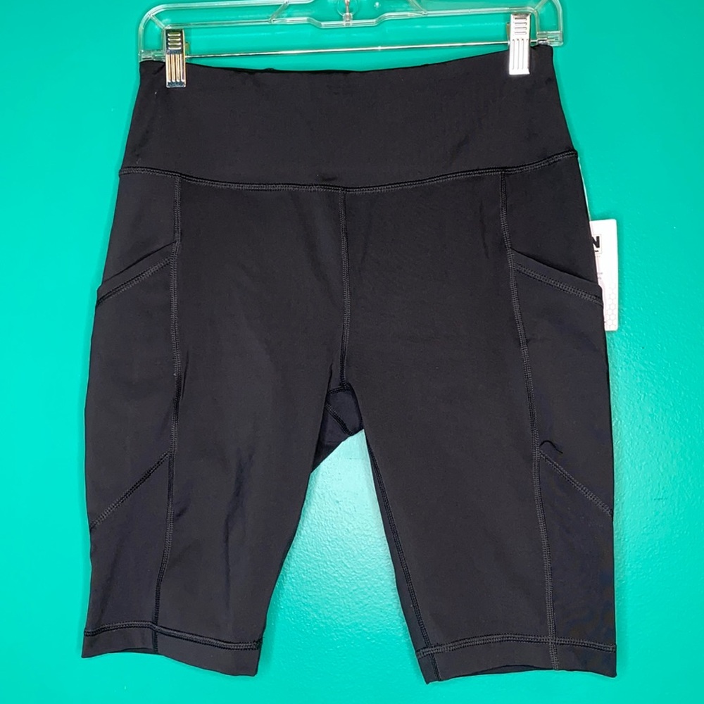 Black bike shorts